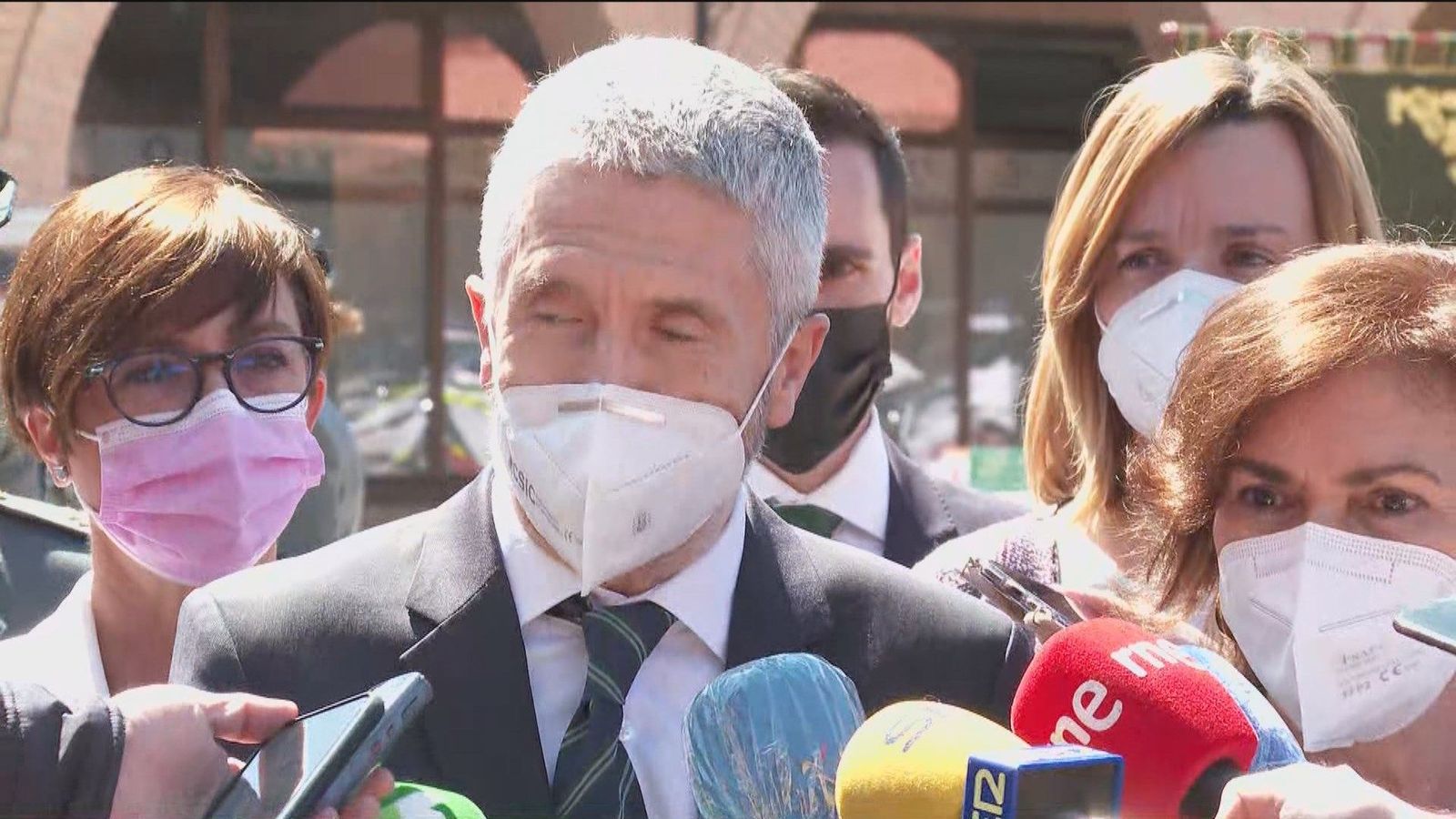 Marlaska dice que no tiene "ninguna voluntad" de dimitir
