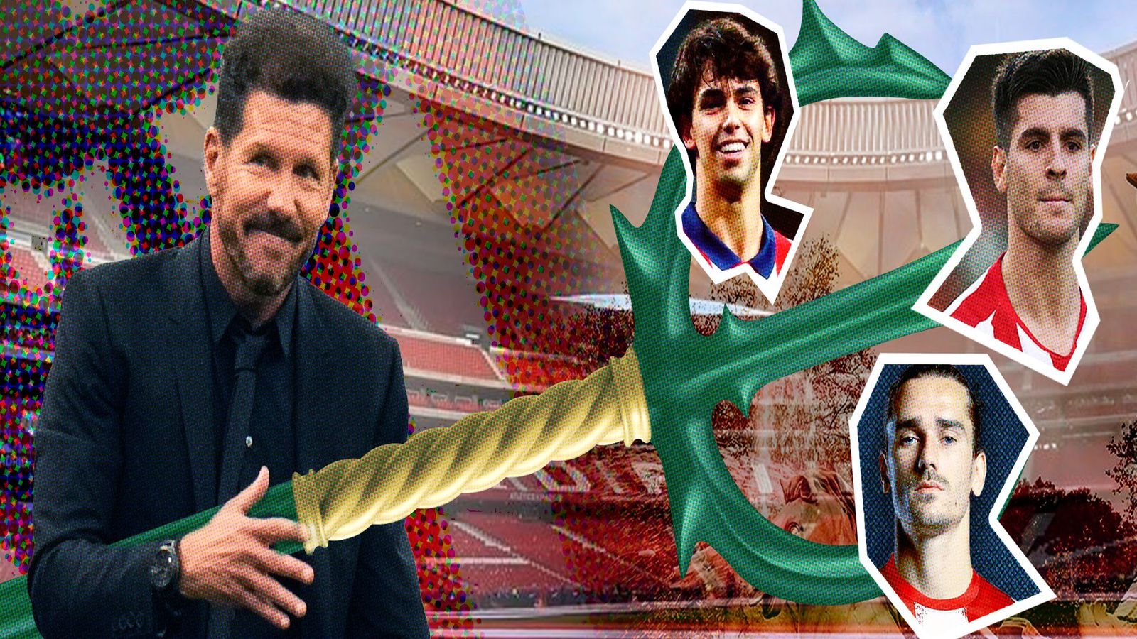 Joao Félix-Morata-Griezmann, el tridente mágico de Simeone