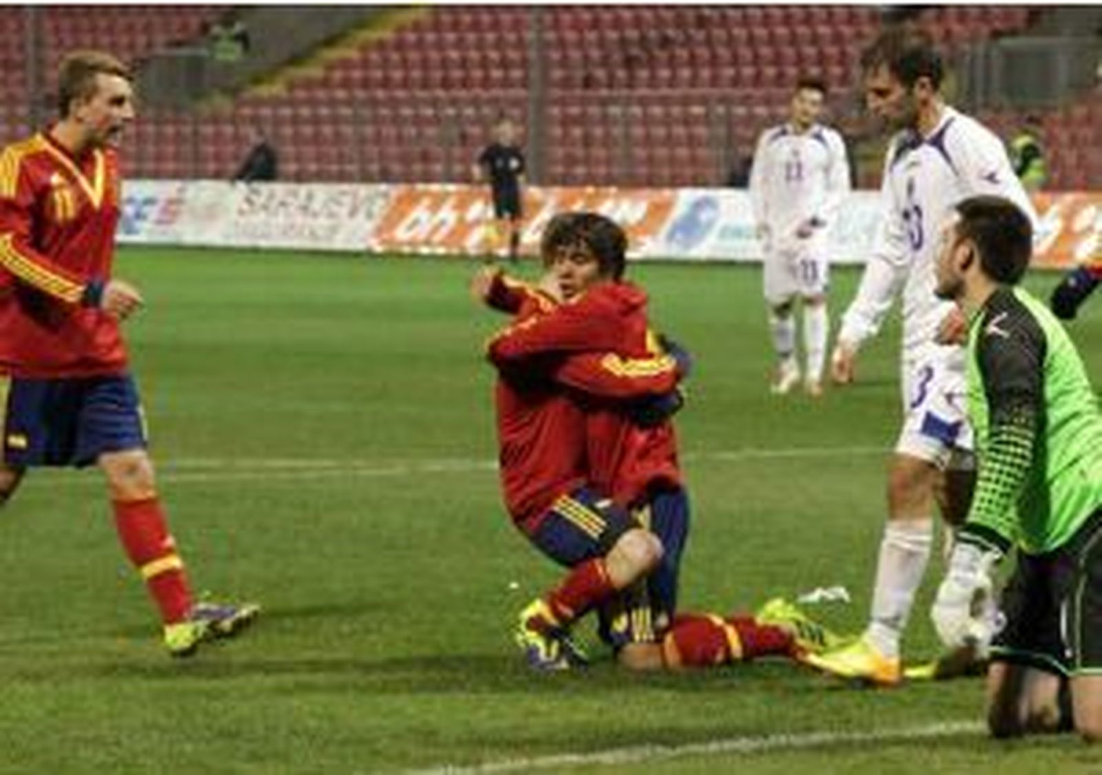 1-6. Deulofeu dirige el paseo de España ante Bosnia