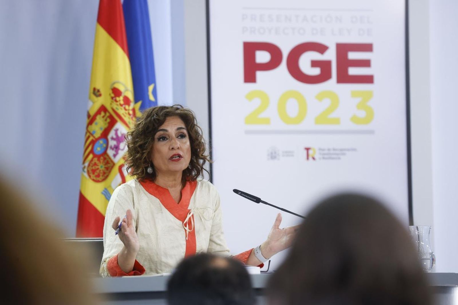 María Jesús Montero, ministra de Hacienda
