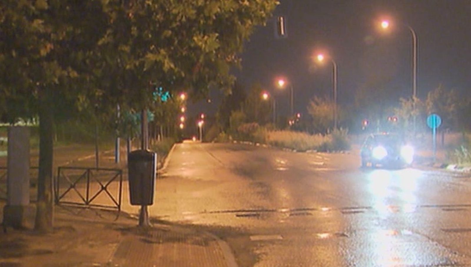 Noche de tormentas en Madrid