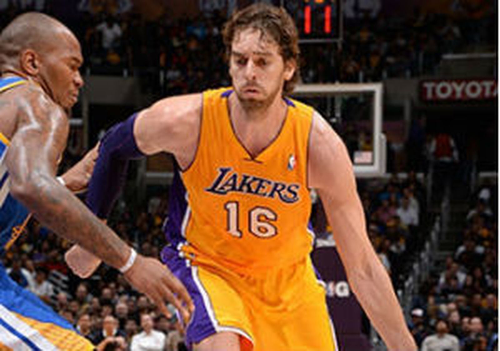 Pau Gasol, ante los Warriors