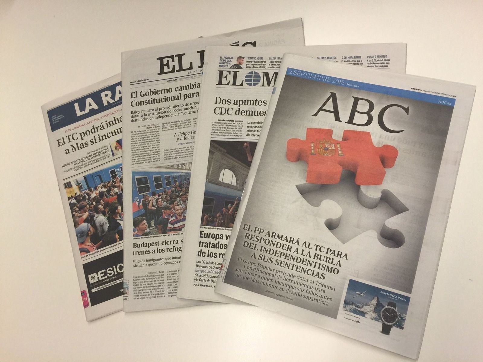 Revista de prensa de este miércoles