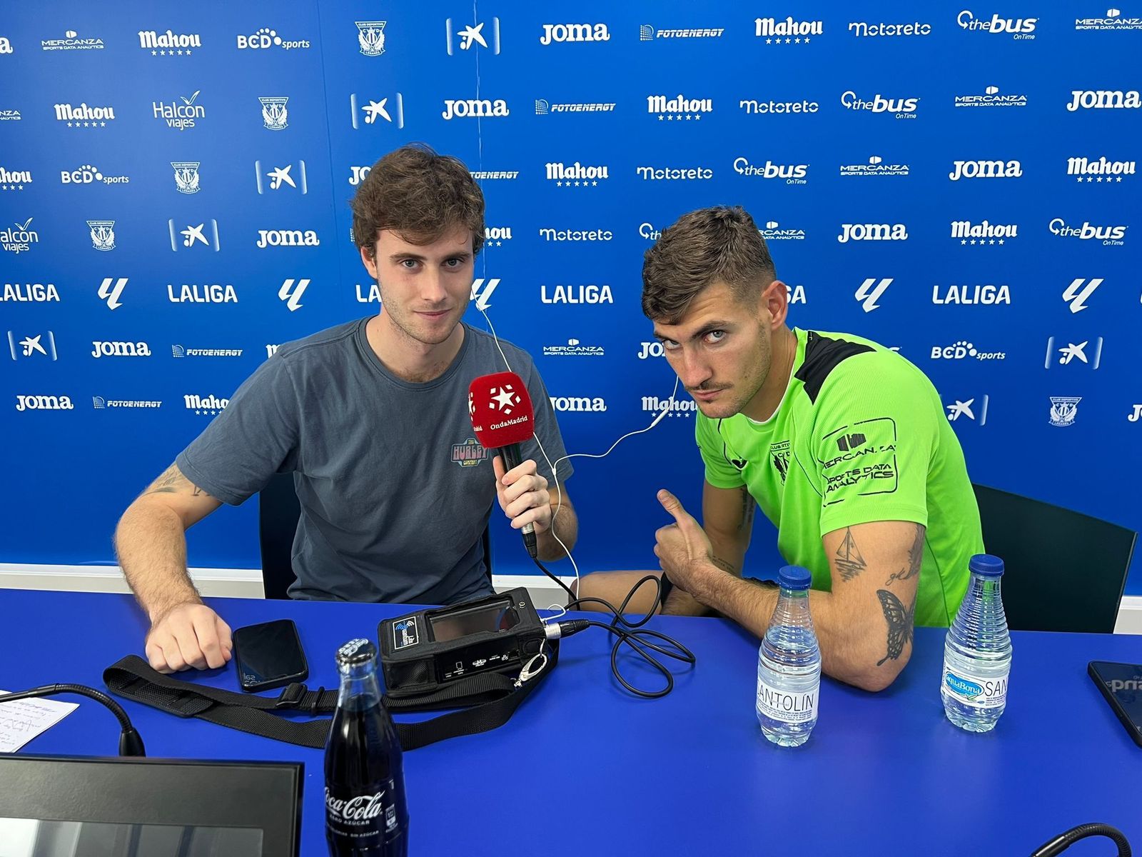 Diego Conde: "El Leganés es solidario, competitivo y dificil de roer"