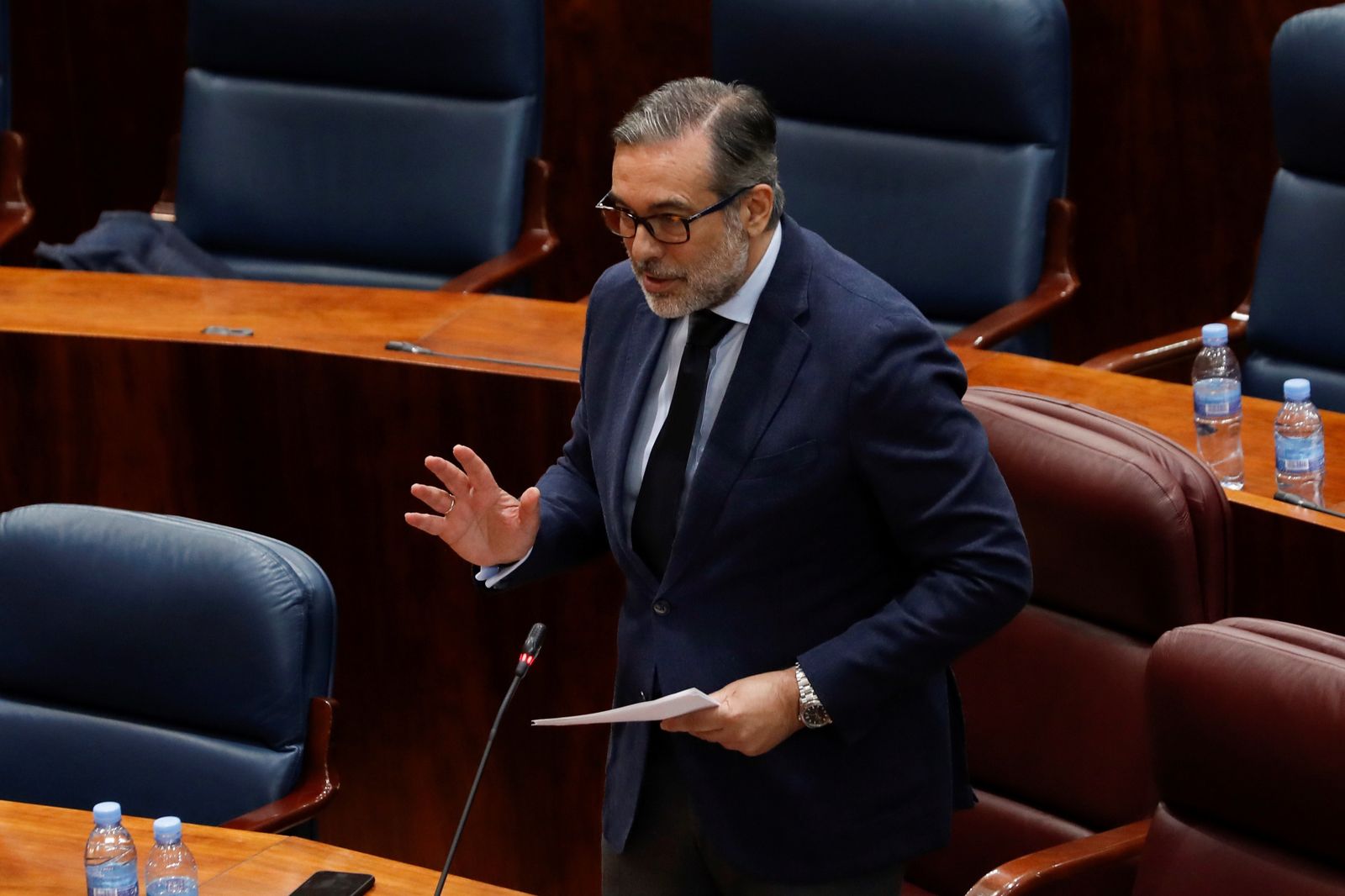 Enrique López, consejero de Justicia, Interior y Víctimas de la comunidad de Madrid