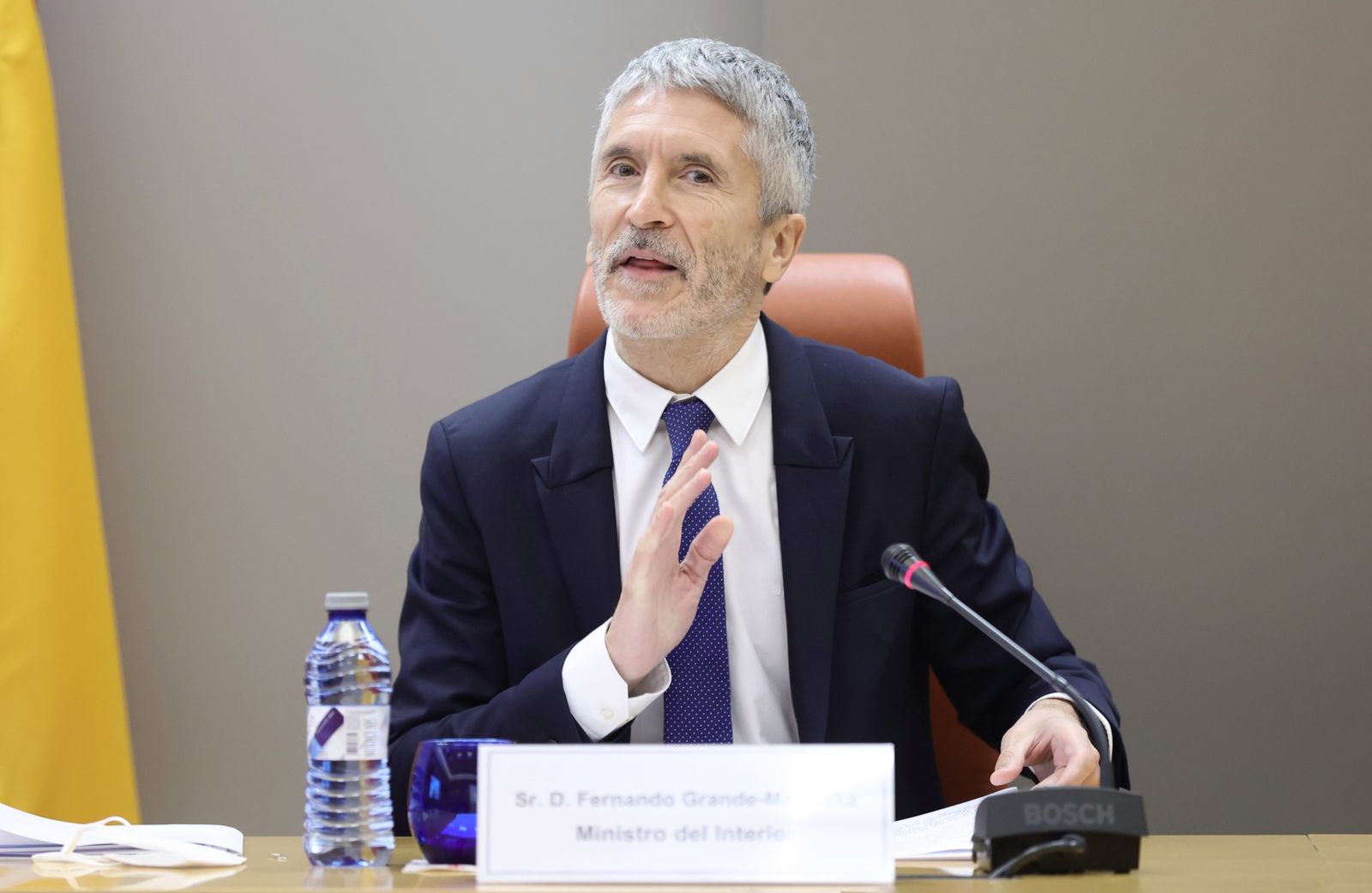 El ministro de Interior, Fernando Grande-Marlaska