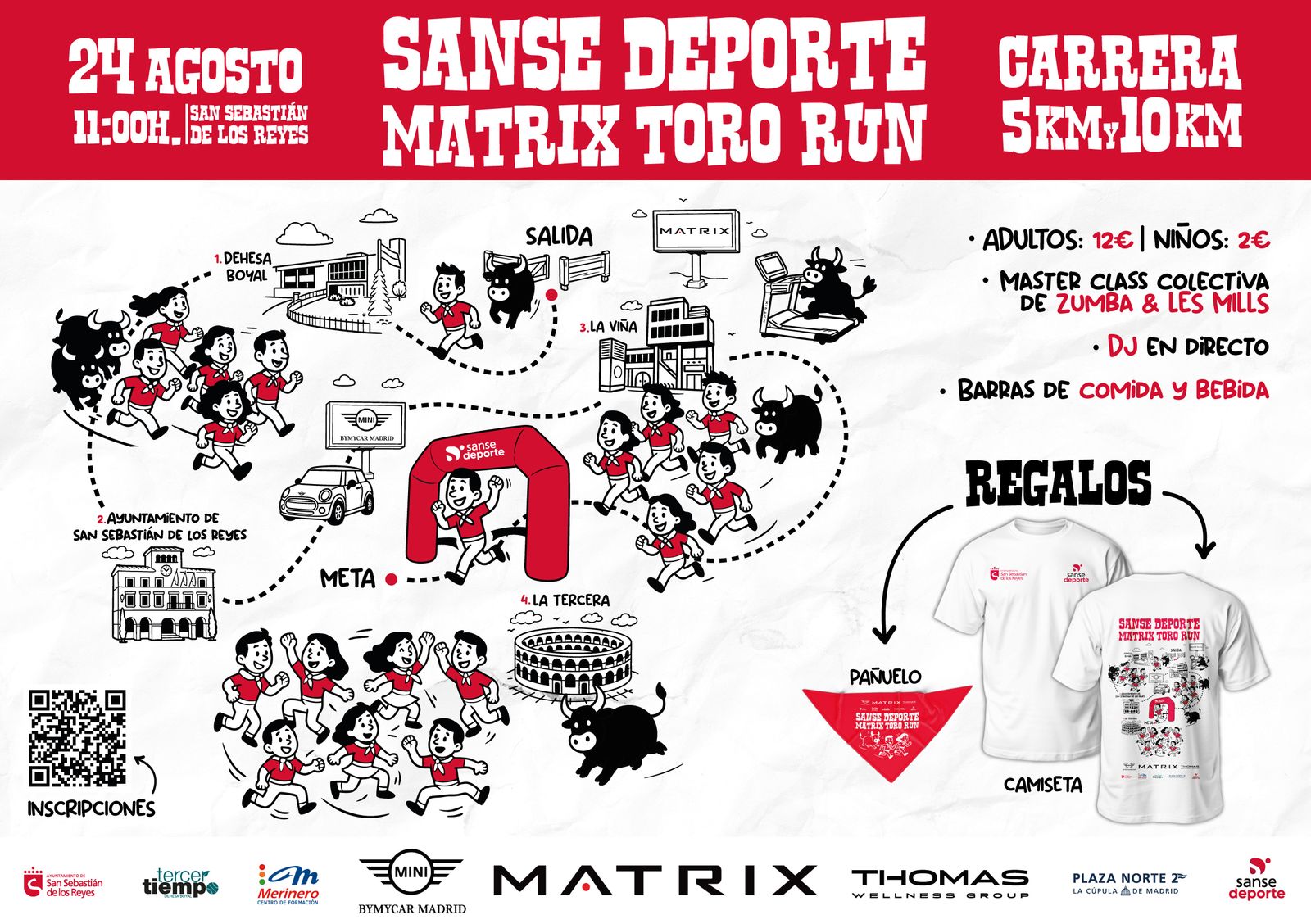 Carrera Sanse Deporte Matrix