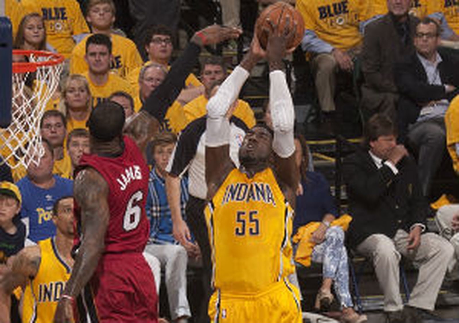 Heat ante Indiana