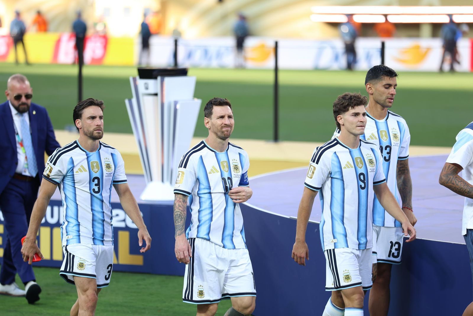 Messi y Julián Alvarez