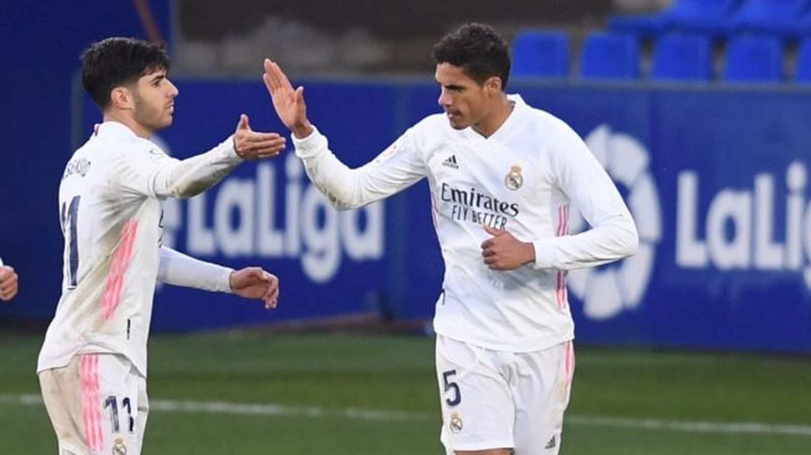 Varane y Asensio