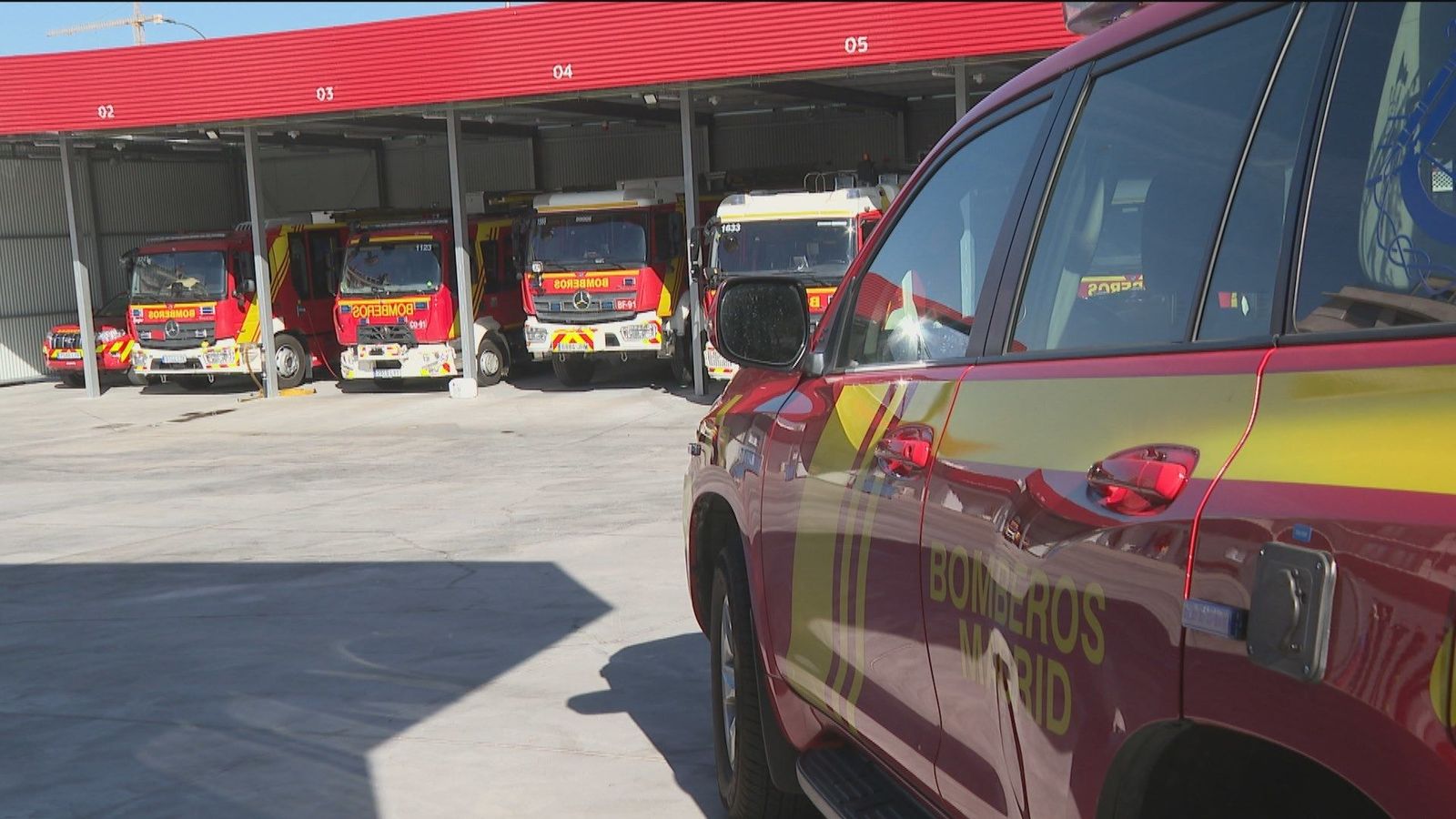 El parque provisional de Bomberos que da servicio al norte de Madrid ya está plenamente operativo