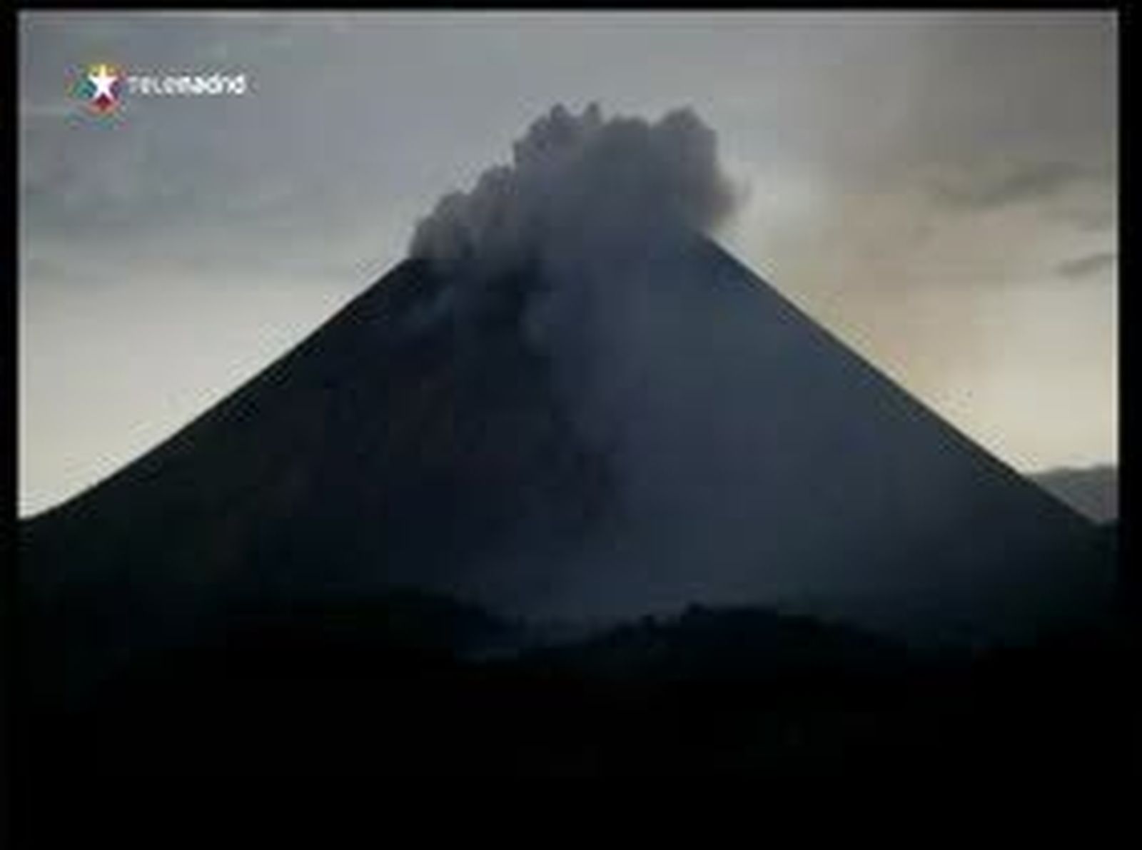 Declaradas alerta y la evacuación ante posible erupción de volcán en Nicaragua