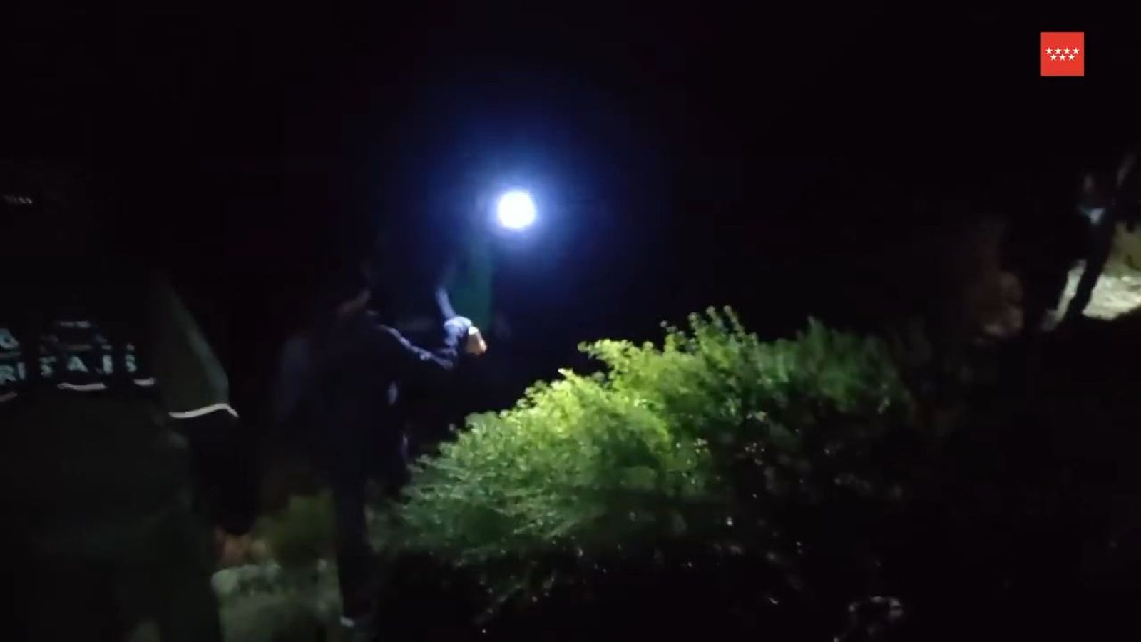 Rescate de excursionistas en Peñalara