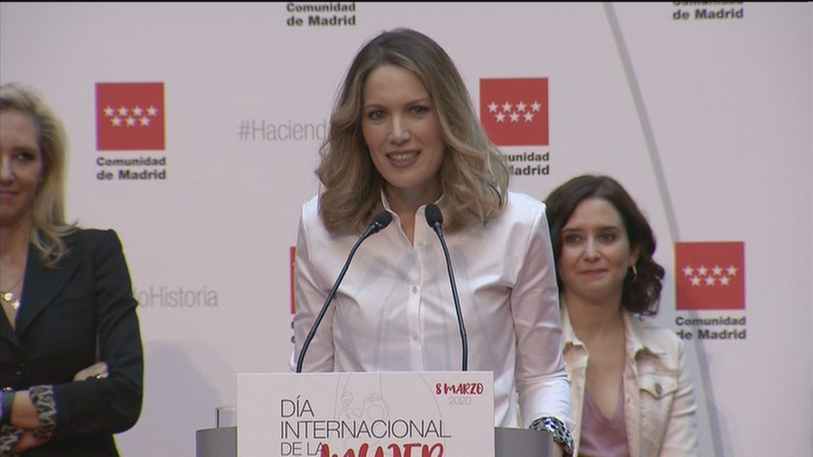 Silvia Intxaurrondo, premio 'Haciendo Historia' de Madrid: "Estoy al frente de uno de los mejores equipos"