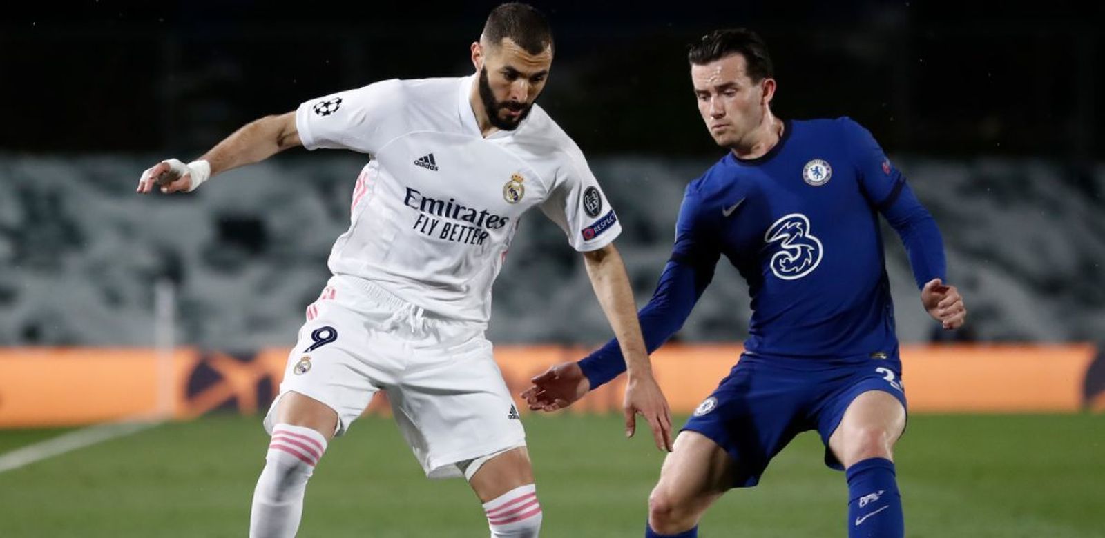 Benzema ante el Chelsea