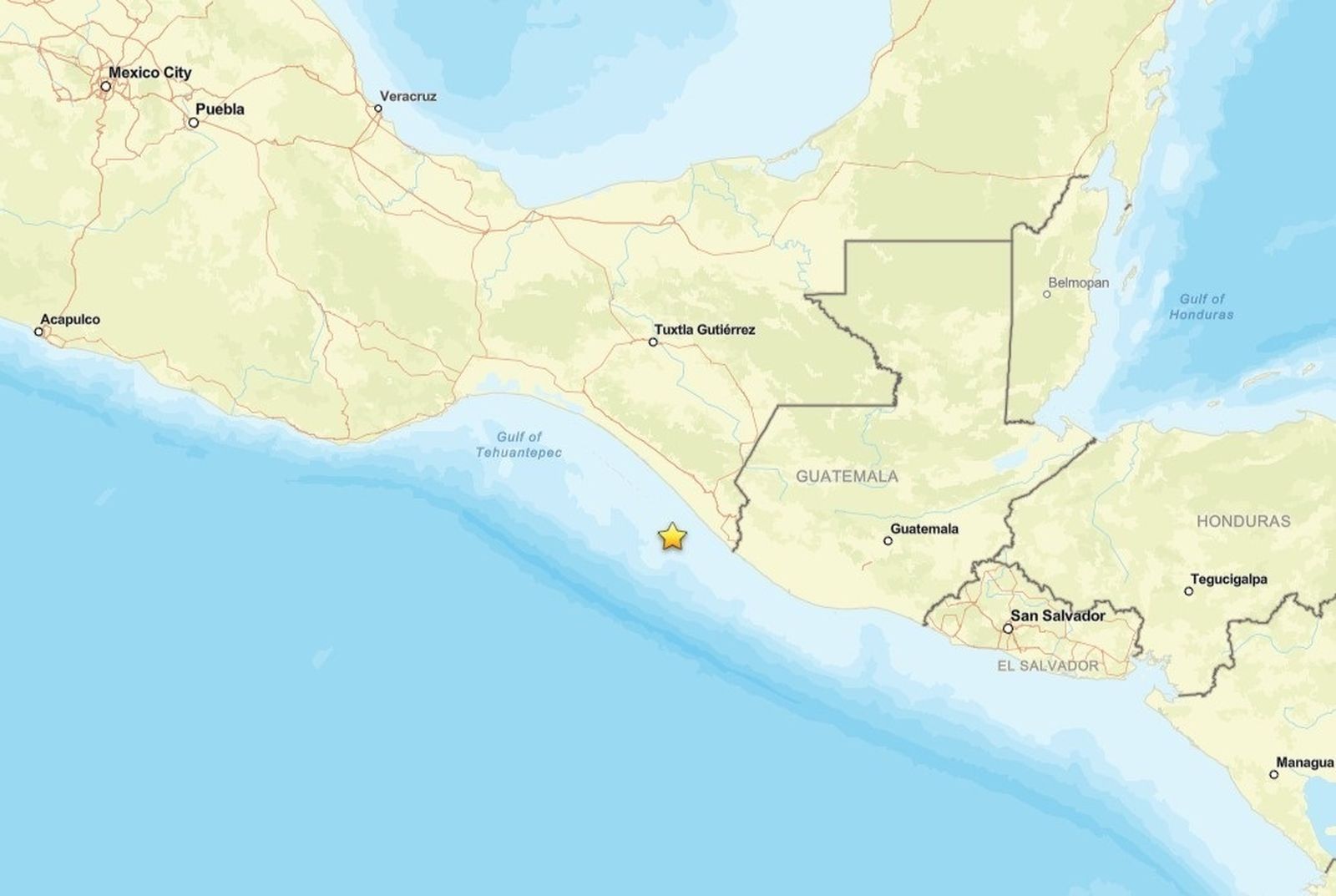 México registra un terremoto de 7,3 con alerta de tsunami cerca de la costa de Chiapas