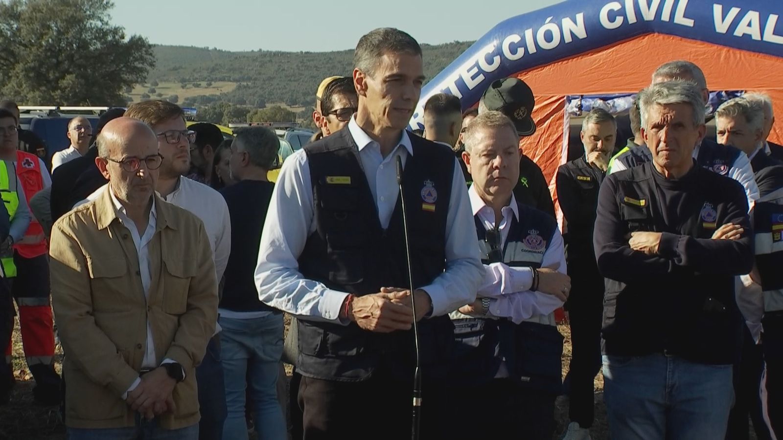 Sánchez comparece en Urda