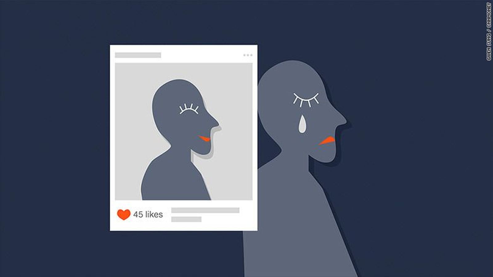 La apariencia de la 'felicidad' en las redes sociales en su día internacional