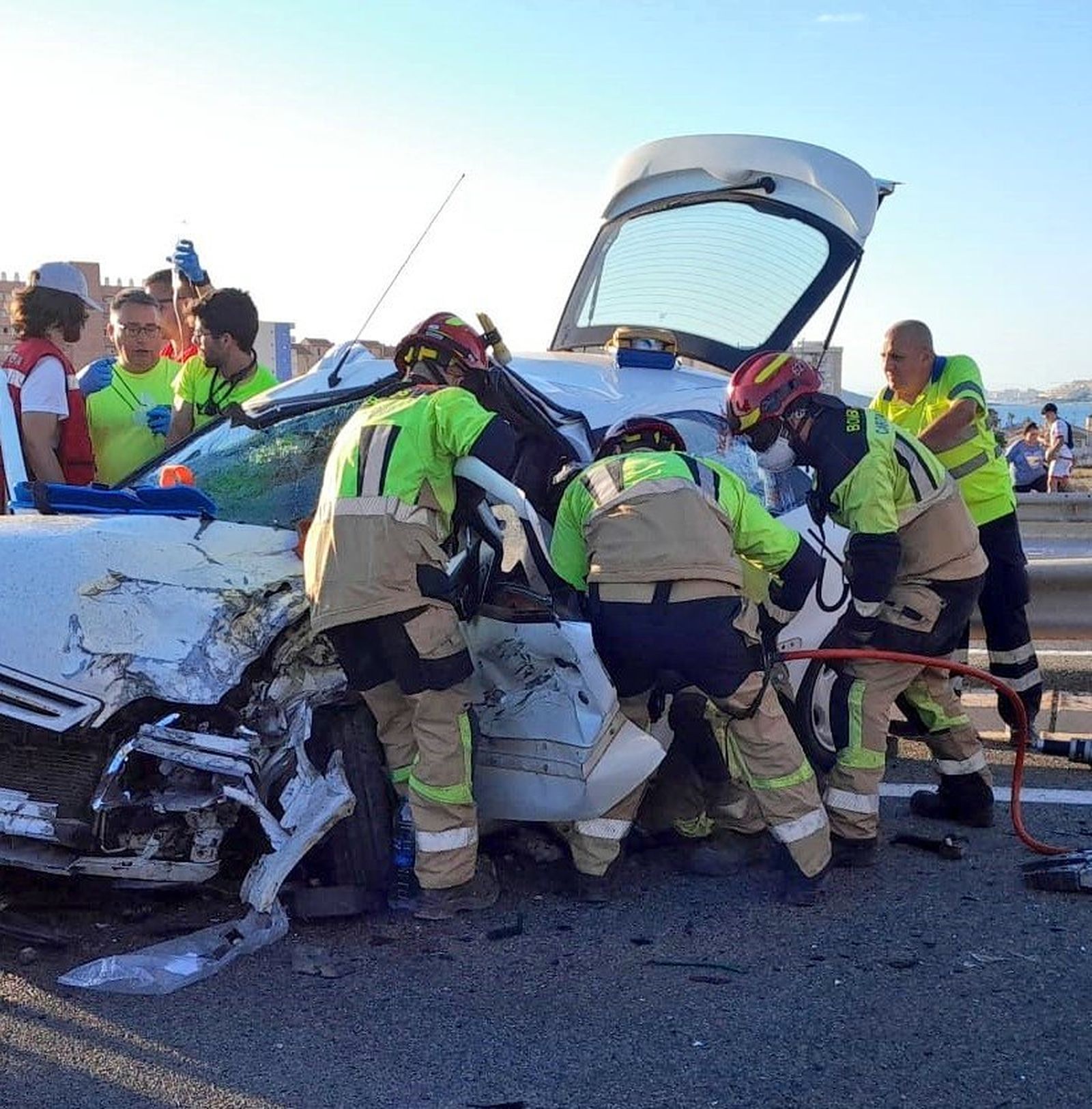 Accidente mortal en la autovía de La Manga