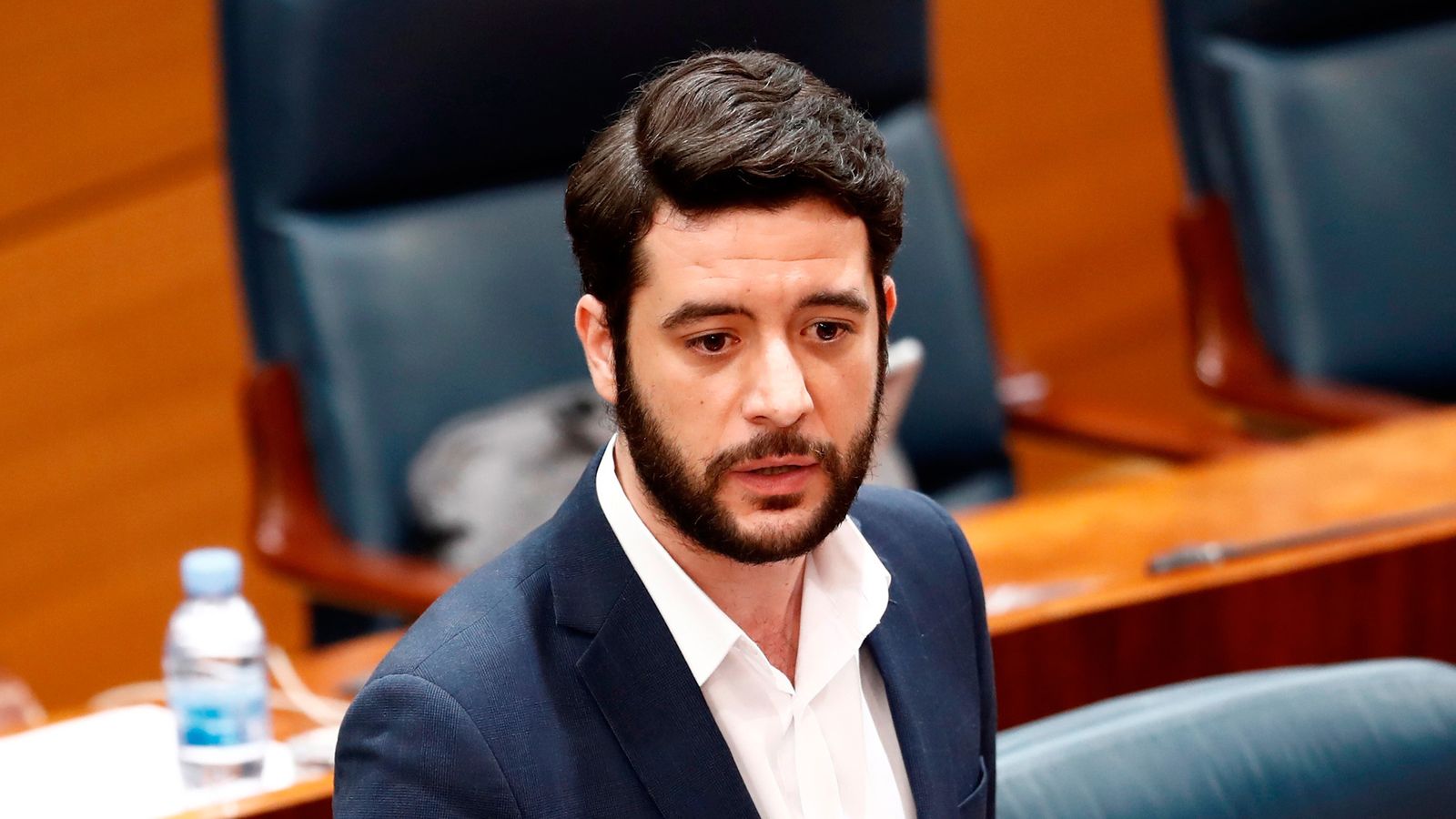 El portavoz de Ciudadanos en la Asamblea de Madrid, César Xafra