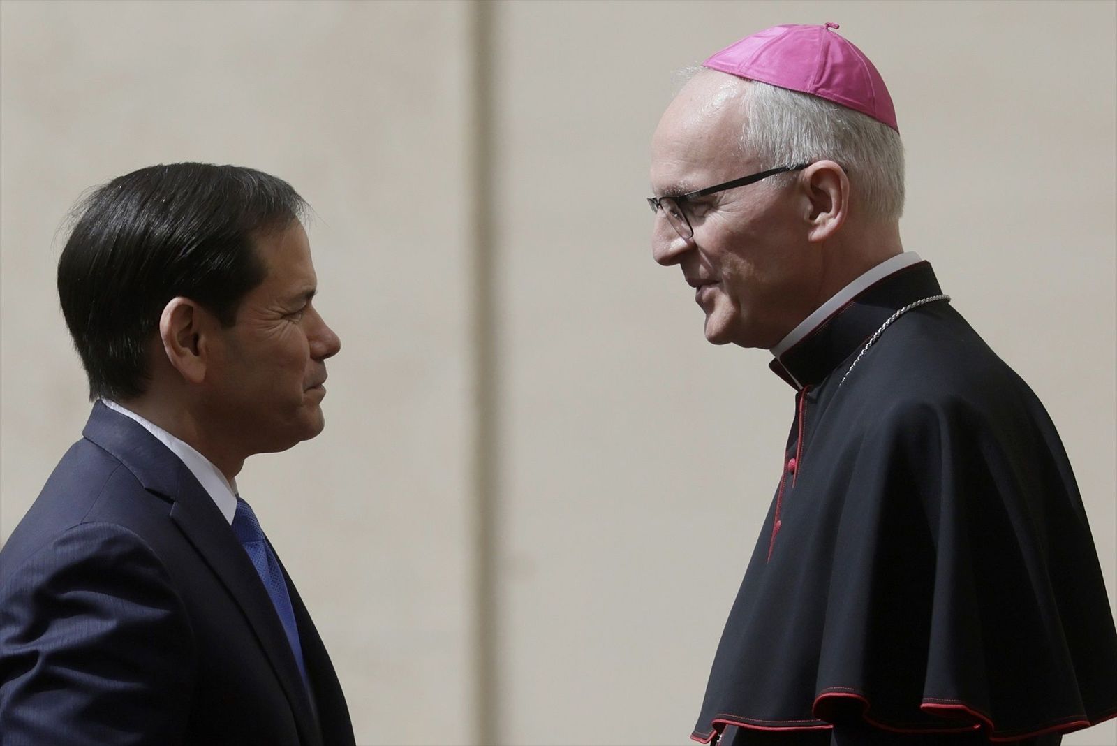 Marco Rubio llega al Vaticano para reunirse con León XIV sobre Cuba y la relación bilateral