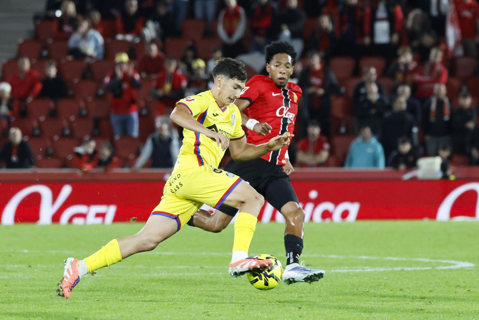 Mario Martín ante el Mallorca