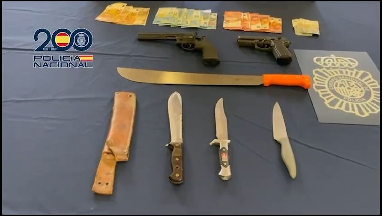 Riña en Latina con armas blancas
