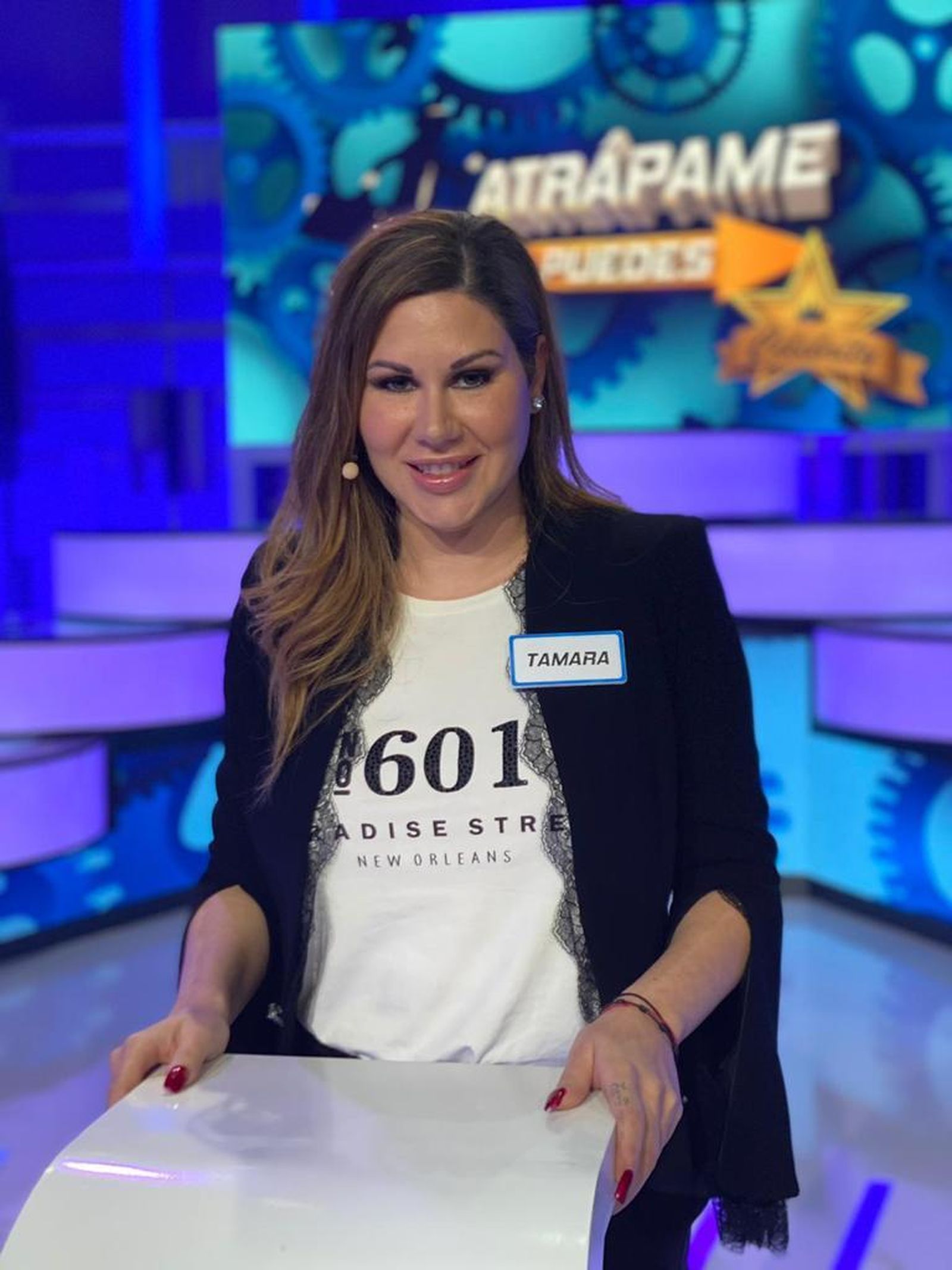 Tamara en 'Atrápame si puedes Celebrity'
