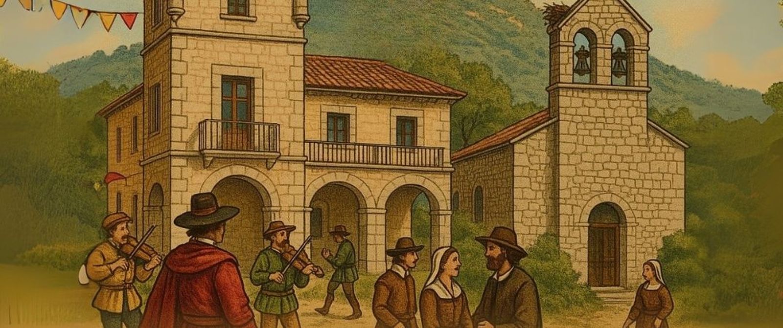 Imagen del cartel de la celebración de los 389 años del Villazgo de Hoyo de Manzanares