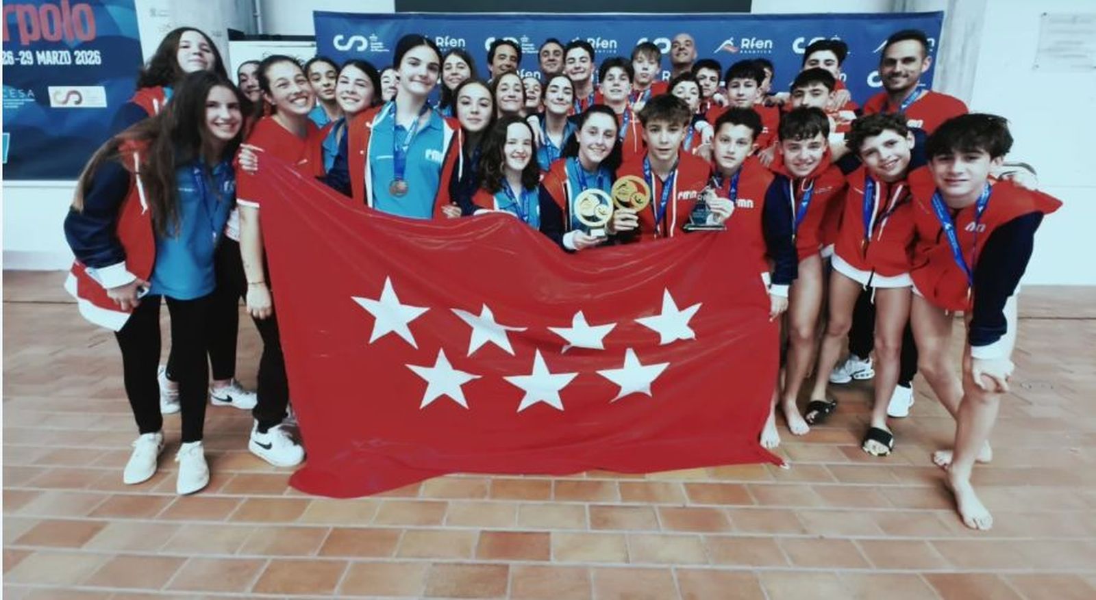 Selección madrileña infantil de Waterpolo