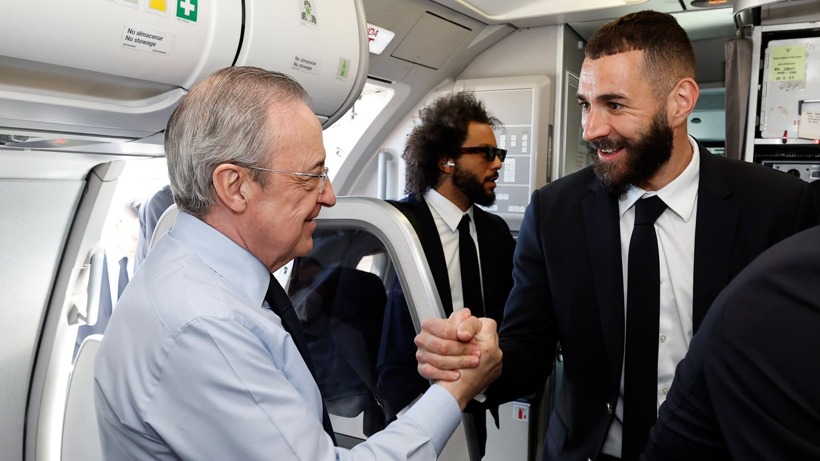 Florentino Pérez y Benzema