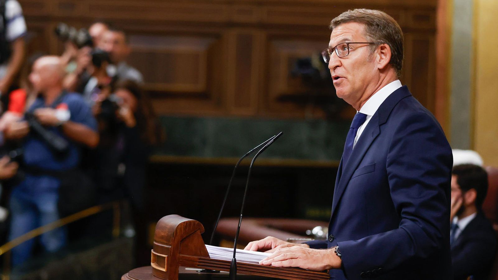 Feijóo sobre la amnistía