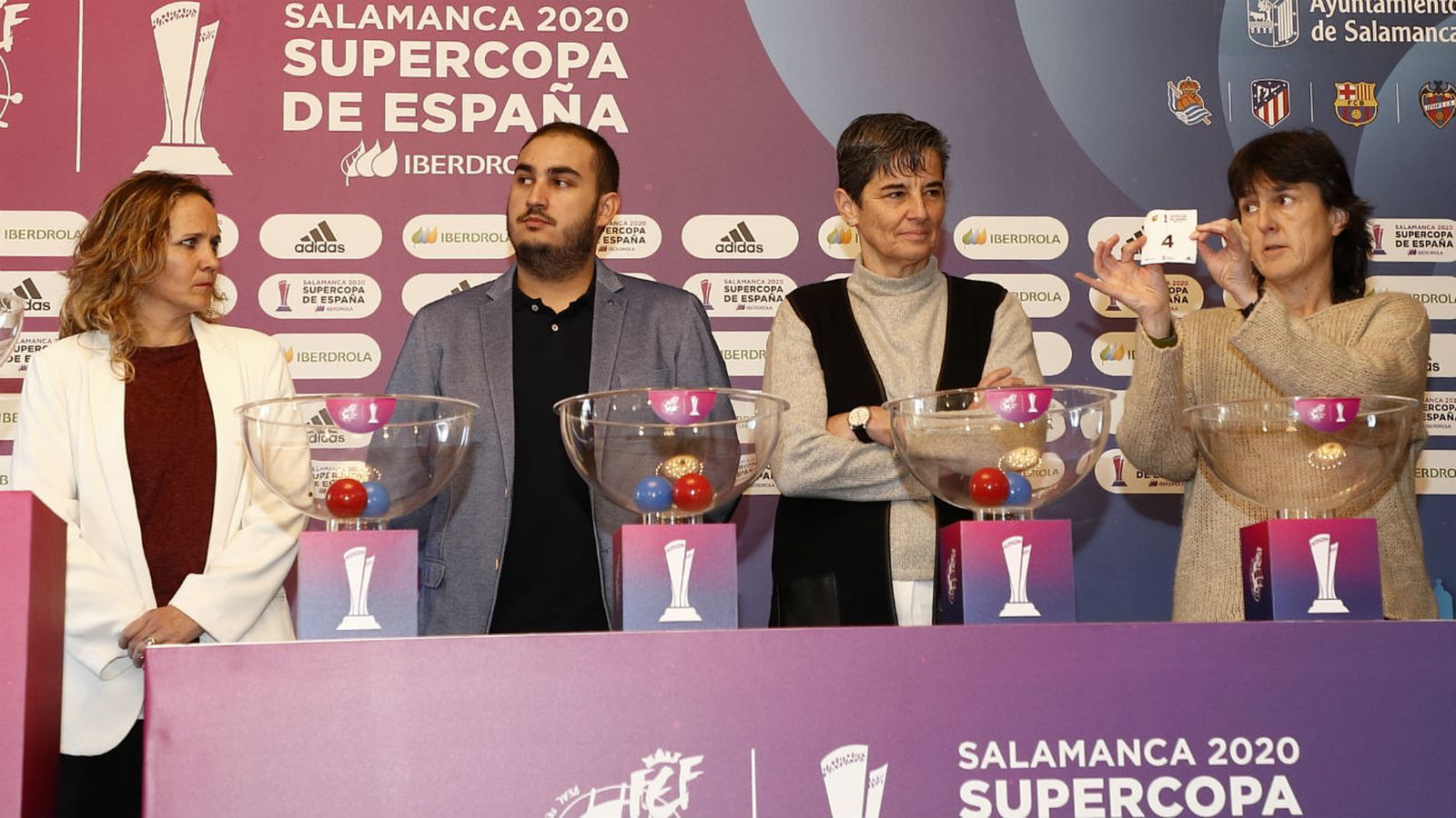 Sorteo de la Supercopa de España Femenina