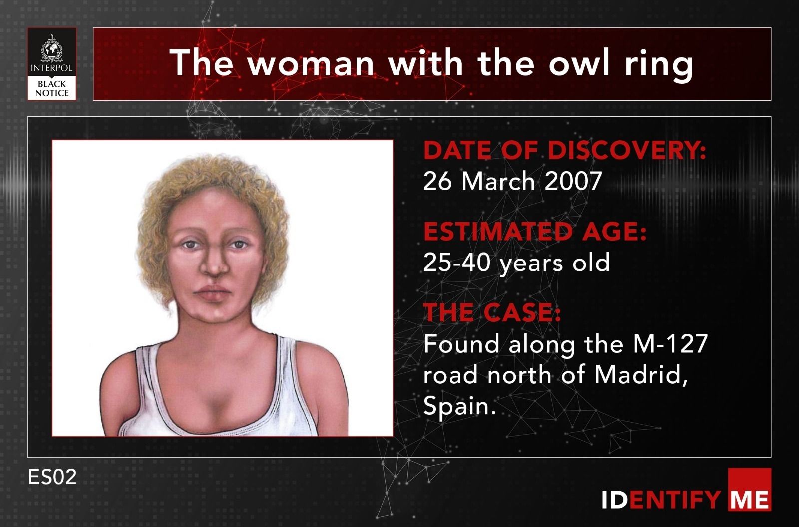 Ayuda para identificar mujeres asesinadas