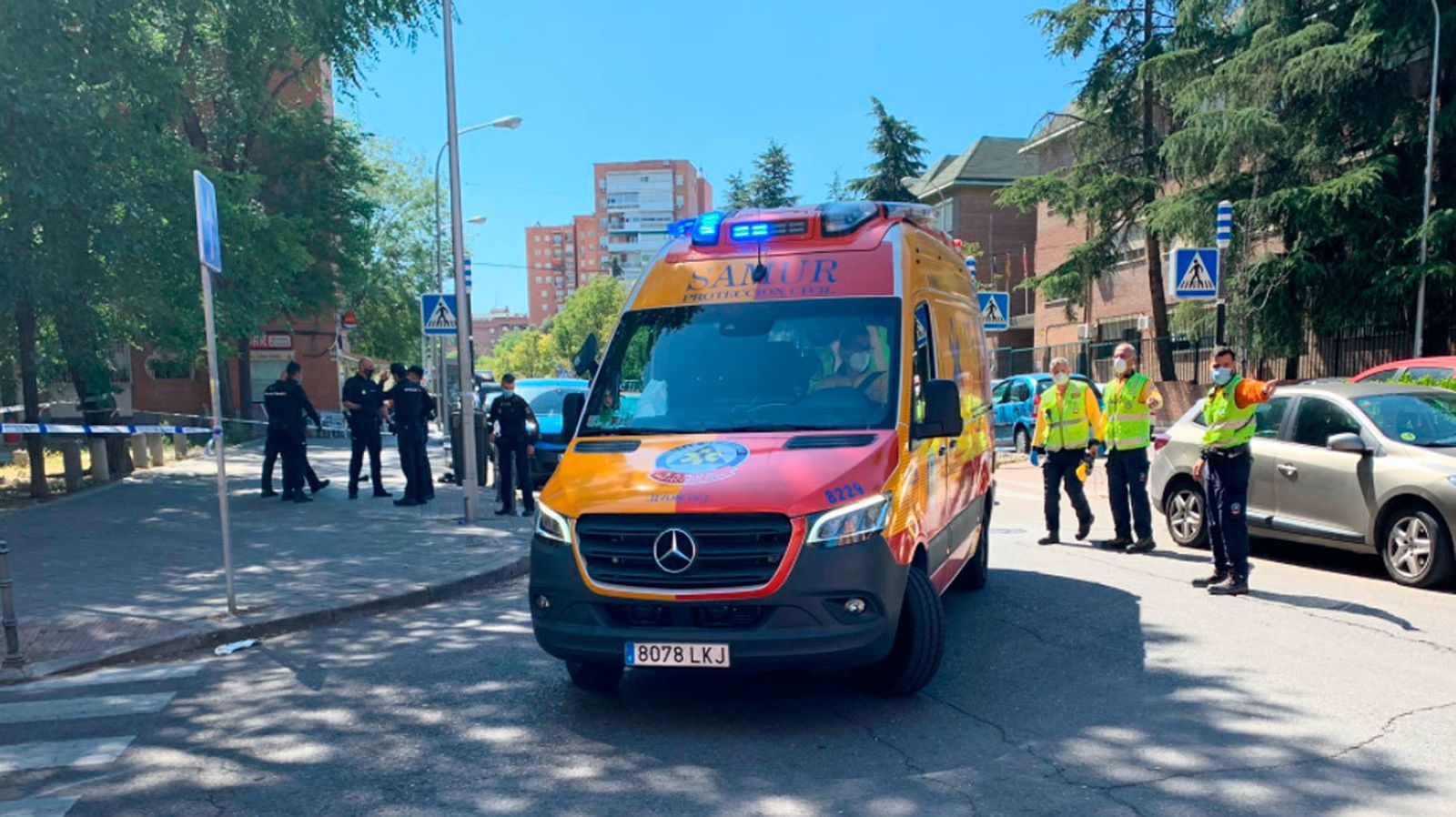 Herido grave un hombre de 45 años tras ser apuñalado en Villaverde