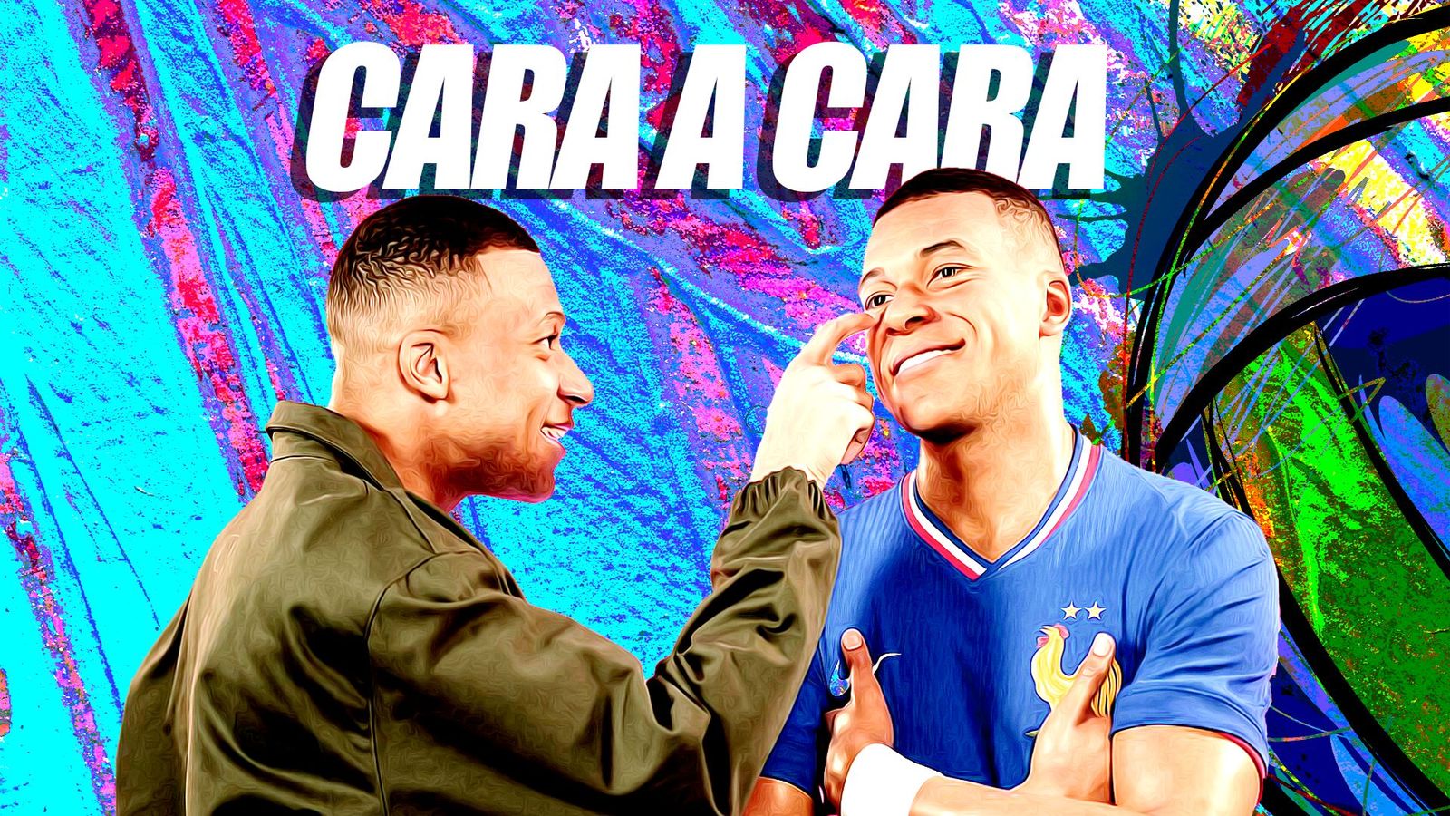 Mbappé alucina cuando se encuentra con el otro Mbappé