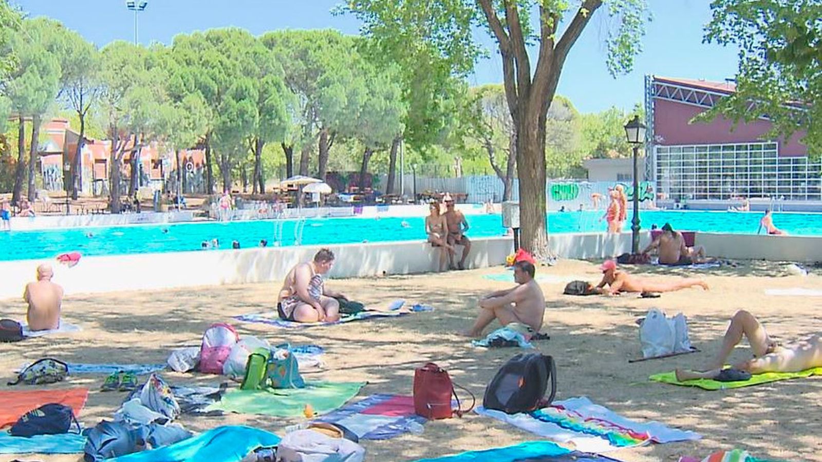 La piscina de Aluche en el 'Día sin Bañador'