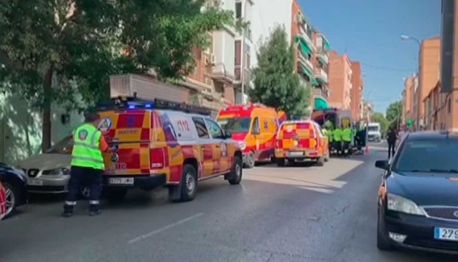 Servicios de emergencia en Puente de Vallecas