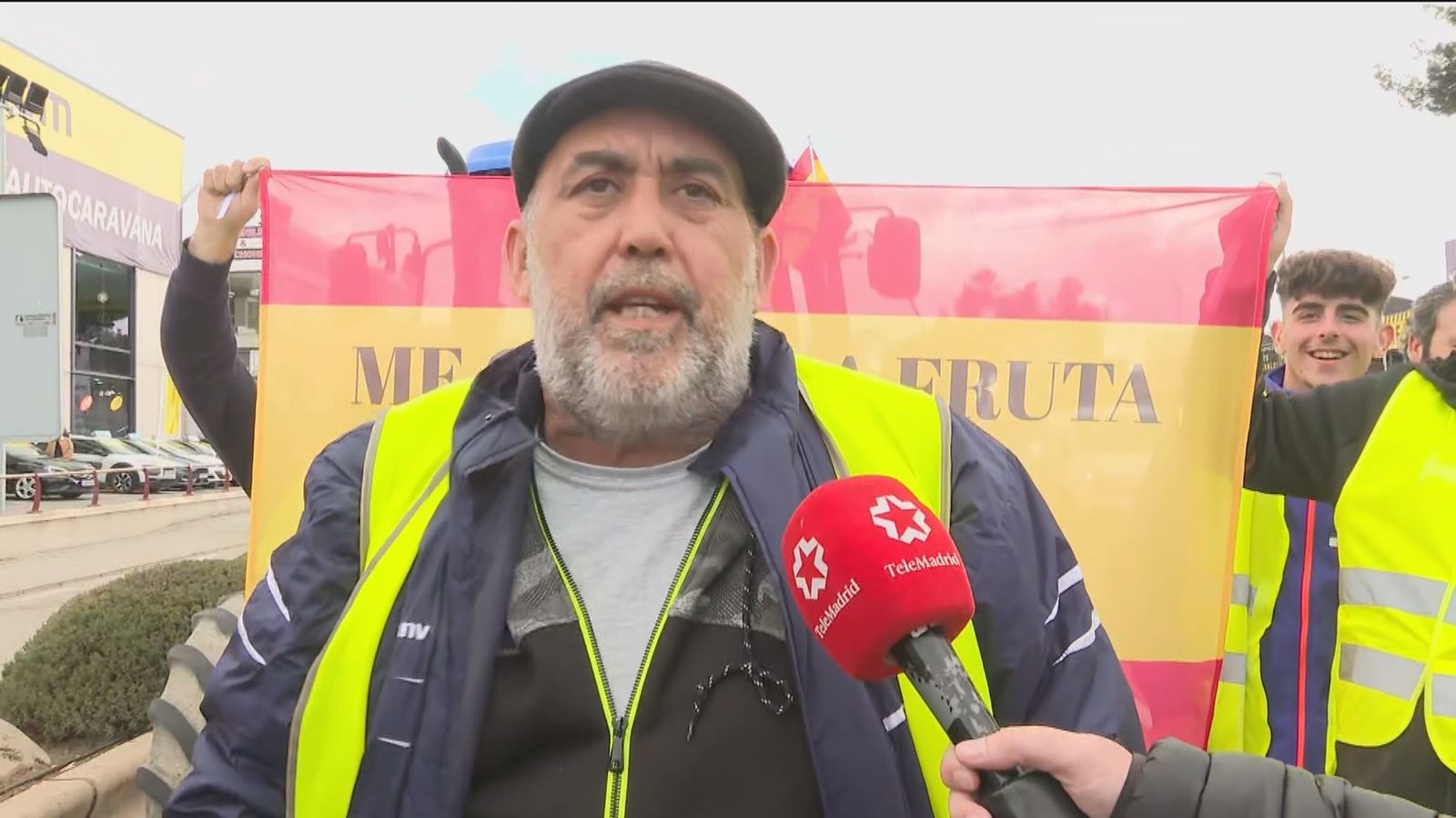 Agricultor en Madrid