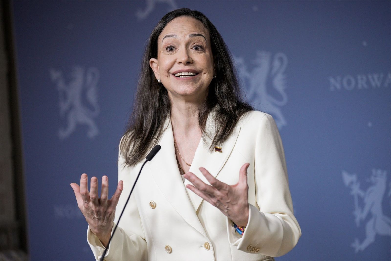 María Corina Machado, Premio Nobel de la Paz: "Venezuela ya ha sido invadida por agentes rusos, Hezbolá y bandas criminales"