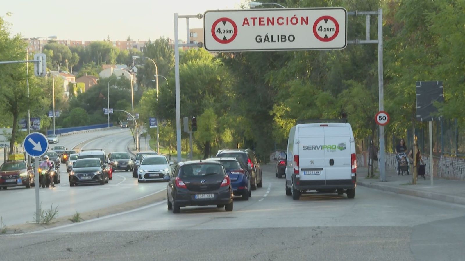 Comienza a funcionar el radar de tramo de Sinesio Delgado, el más largo de Madrid