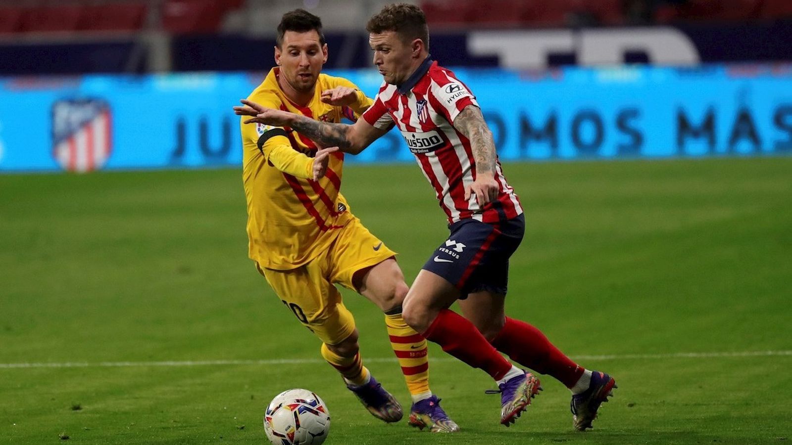 Messi y Trippier