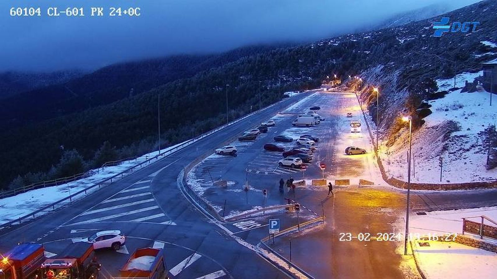 Nieva en la Sierra