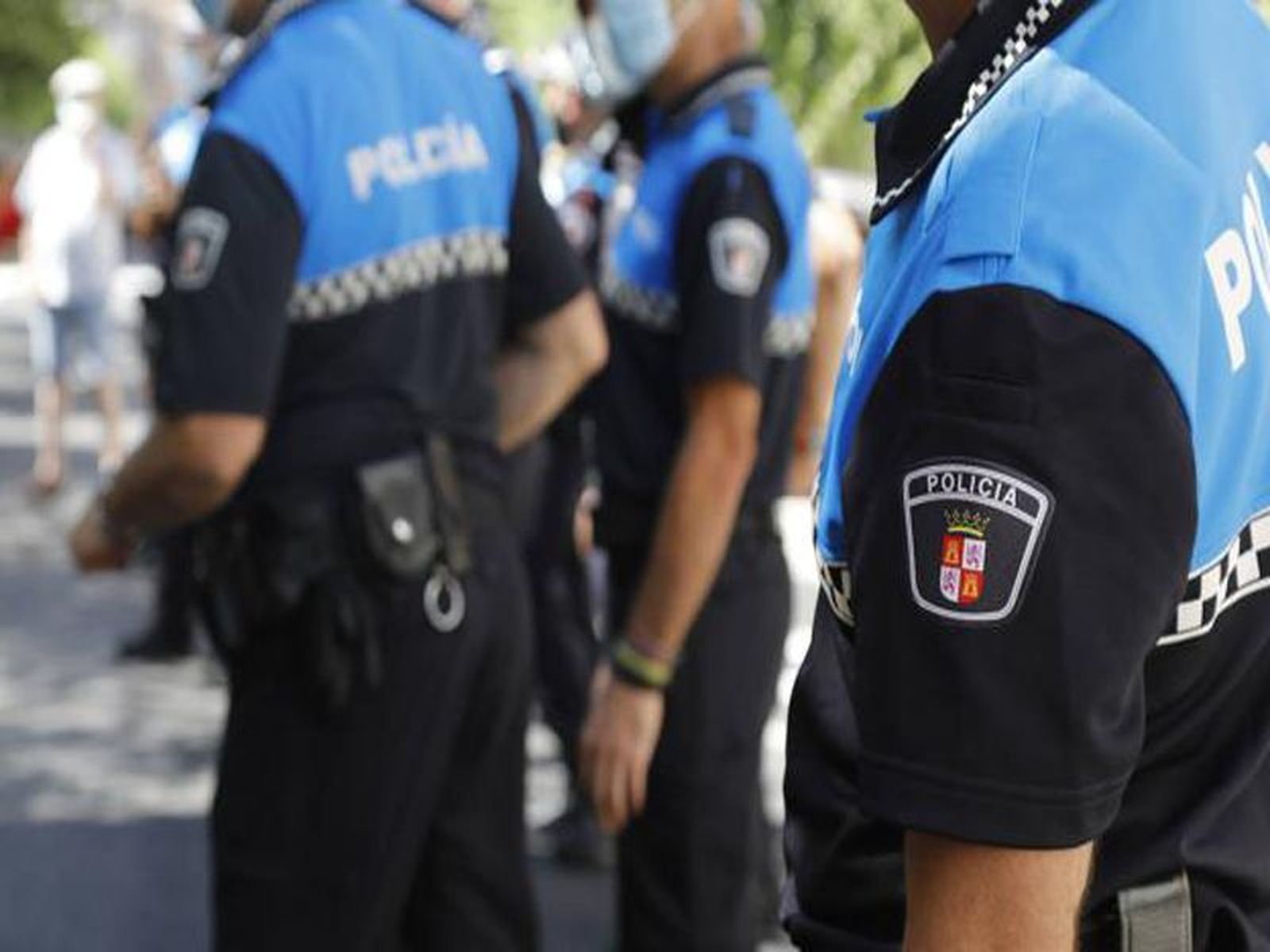 Agentes de la Policía Local de Palencia