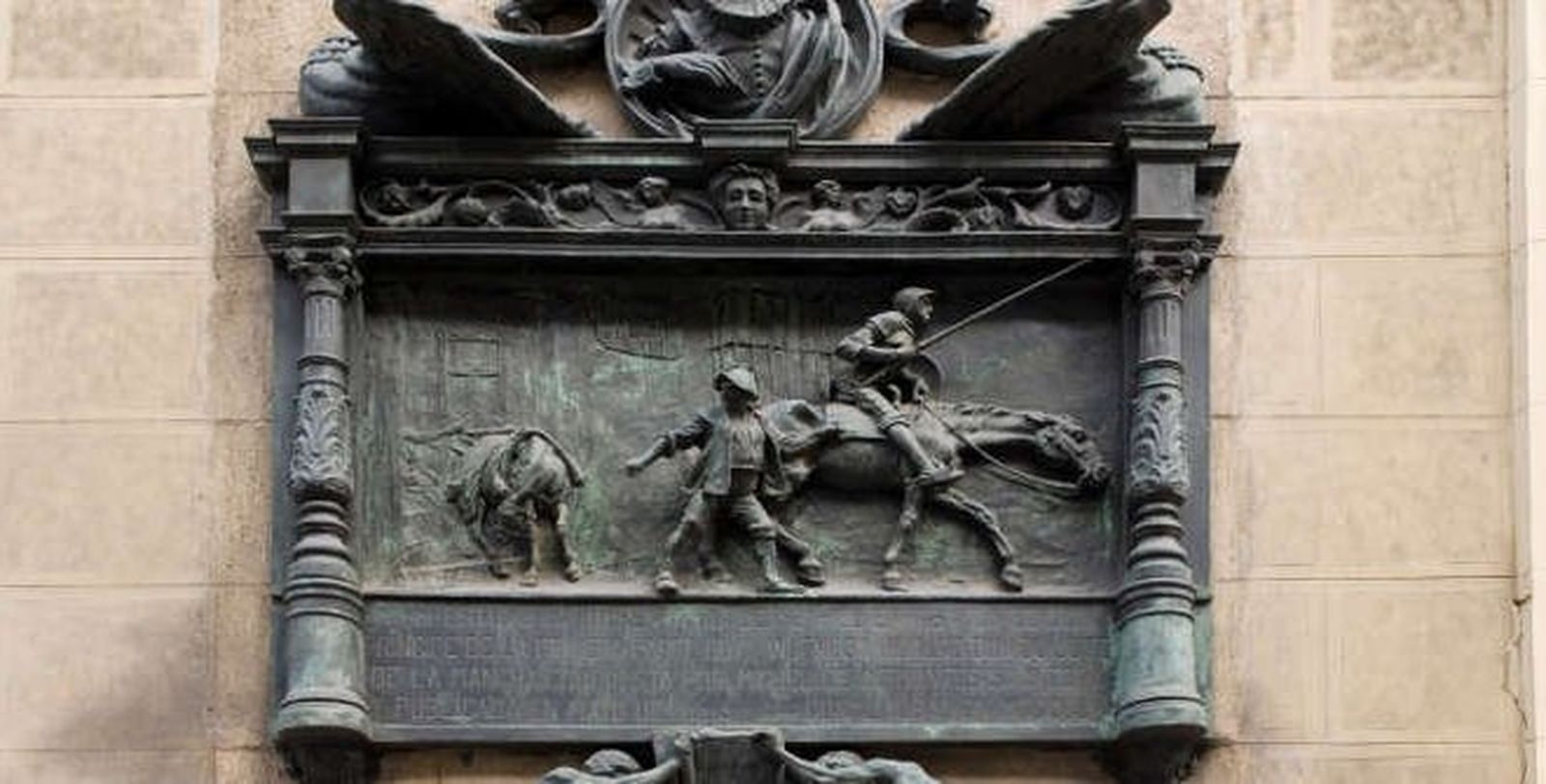 Placa Don Quijote