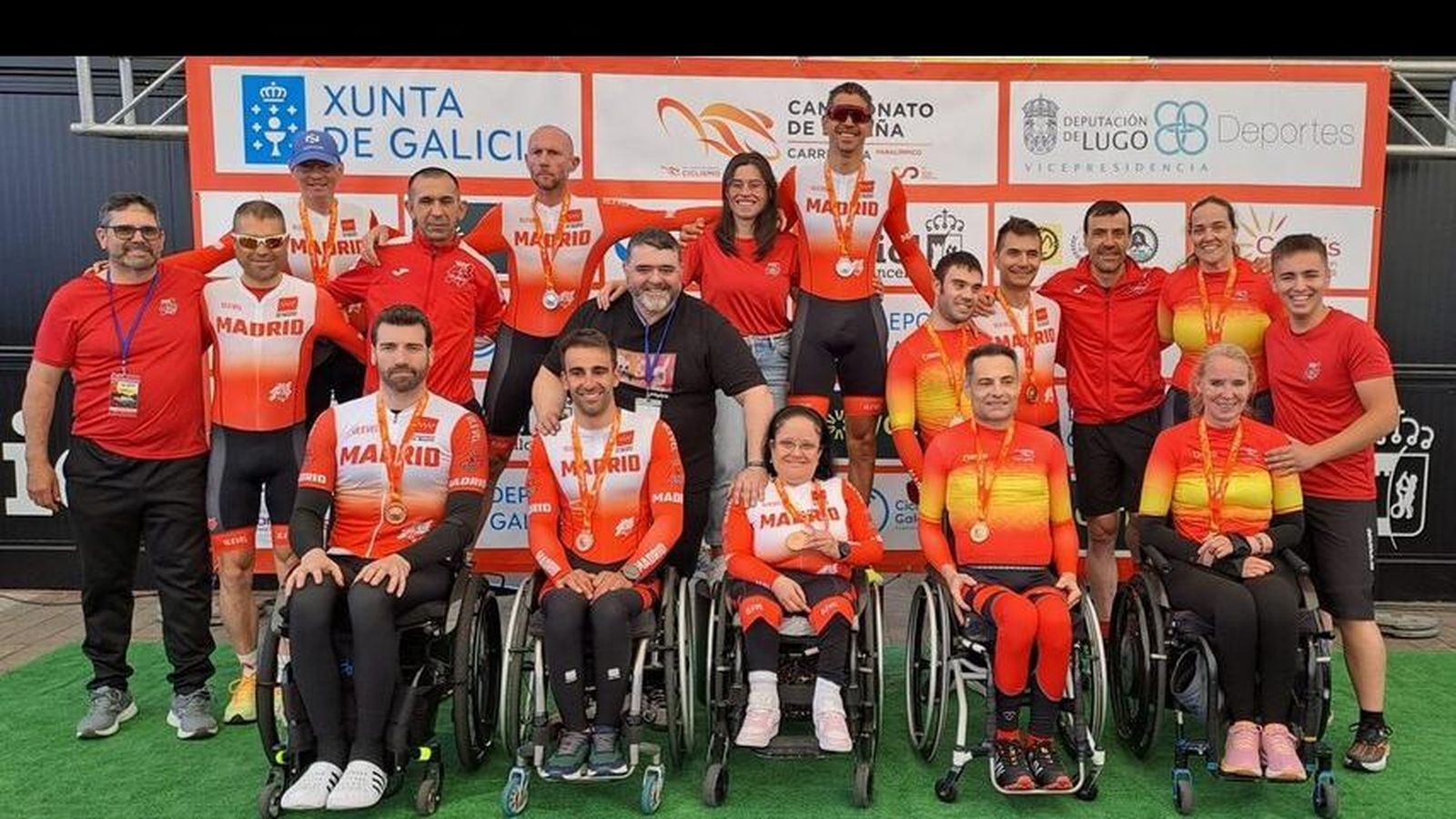 Selección madrileña de ciclismo paralimpico