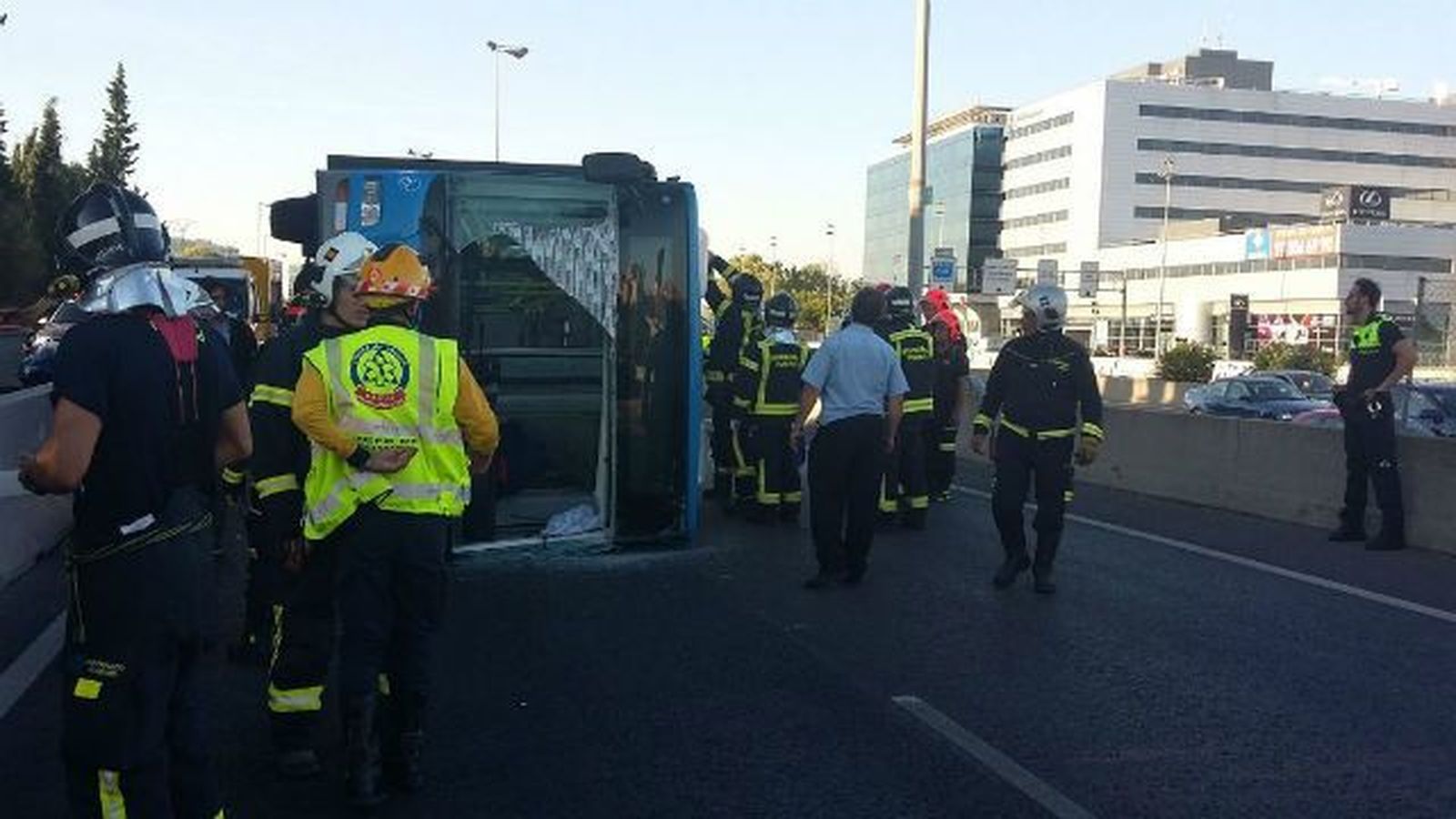 Detenido el conductor de uno de los camiones del accidente A-4 en Manzanares