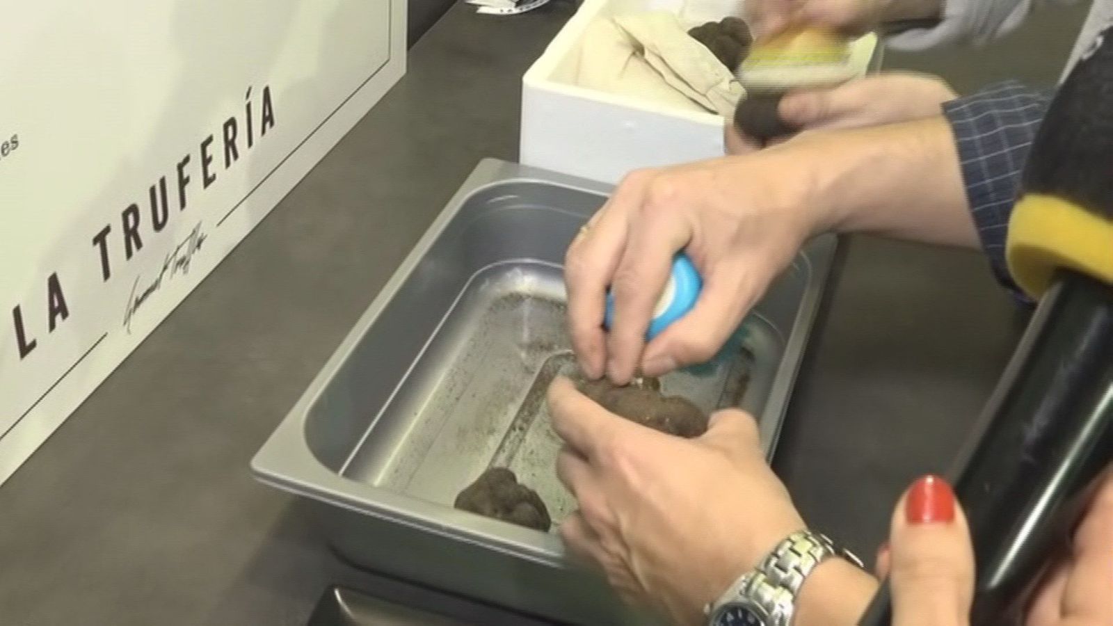 El paraíso de la trufa, en el Mercado de San Antón