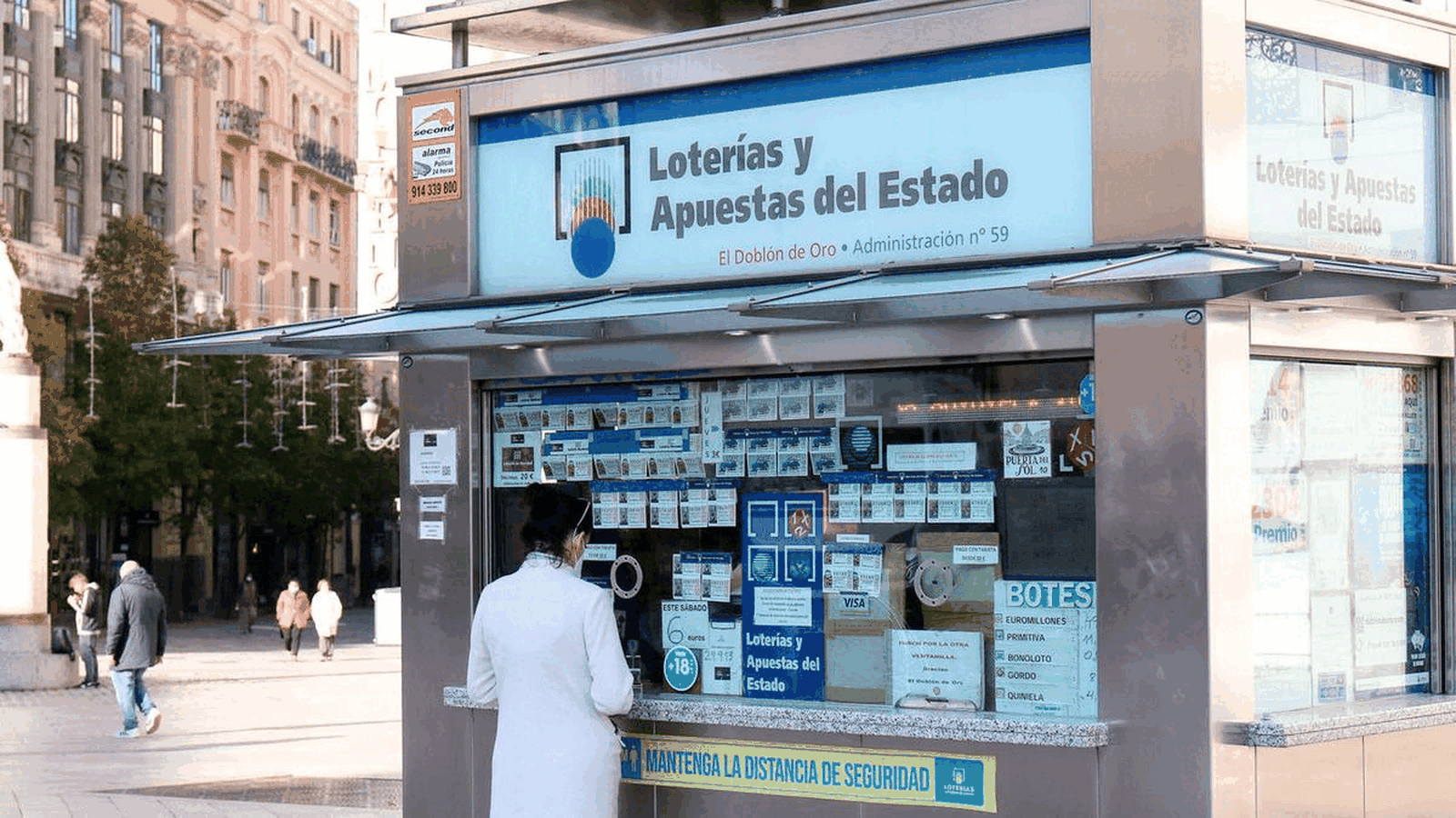Estas son las administraciones de lotería de Madrid que más veces han repartido el Gordo