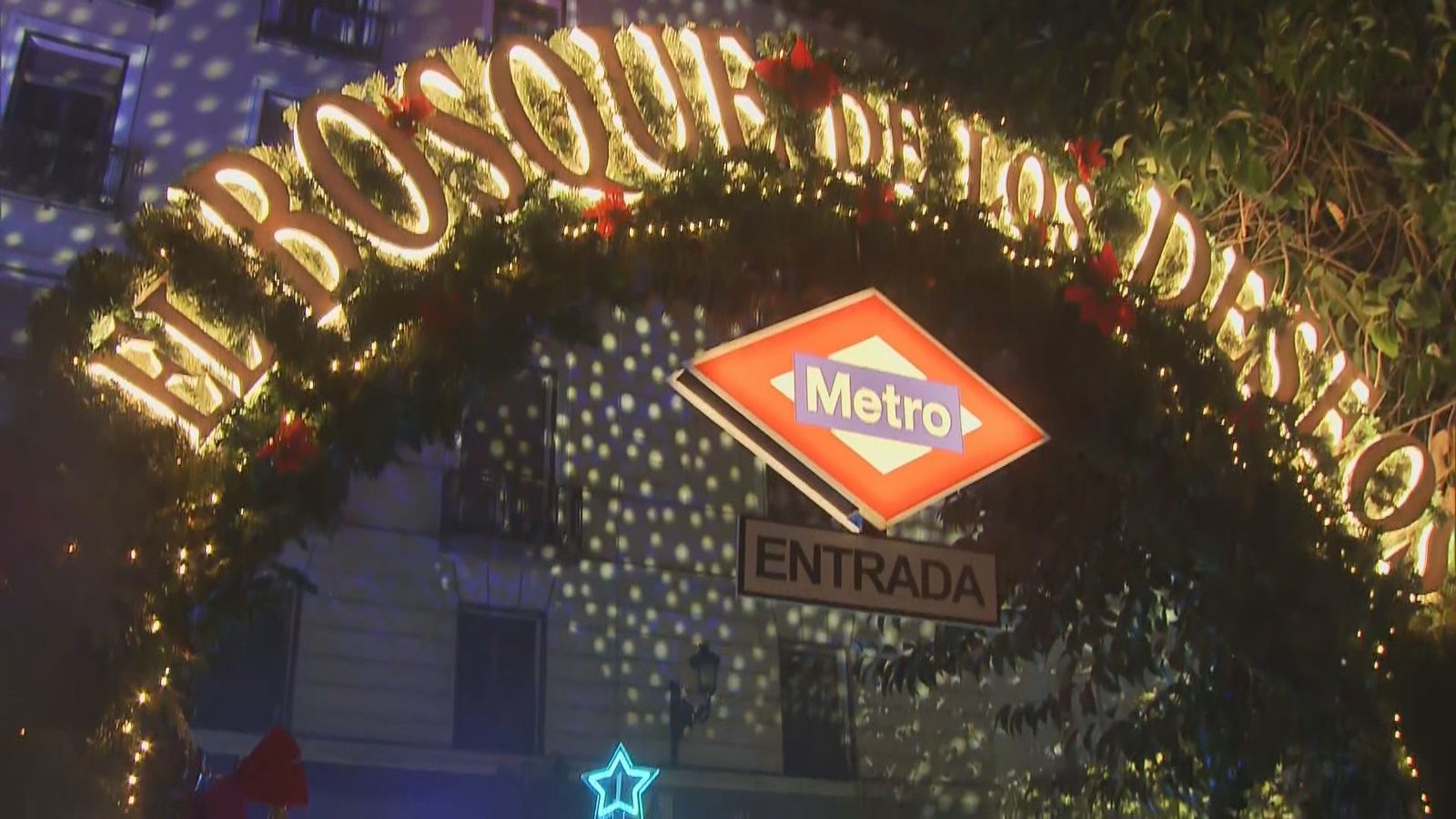 La Navidad en el Metro de Madrid